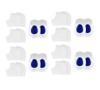 Uikdjgu Tazze un 12 Paia,Cuscinetti per Inserti per Fascite Plantare,Cuscino per Tallone nel Gel,Ideali per Fascite Plantare,Tendinite Achille e Dolore al Tallone,per Donne e Uomini