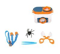 Uikdjgu Visualizzatore di Insetti da Esterno con Lente di Ingrandimento e Kit di Osservazione, Cattura Insetti, Gabbietta per Bambini, Kit di Strumenti per L'Esplorazione della e la Scienza.