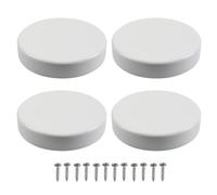 UIKGVX Set di 4 copricapi commerciali da 9 pollici in polipropilene contro il piano di peeling per difesa estesa del mucchio struttura marina copricapo protettivo