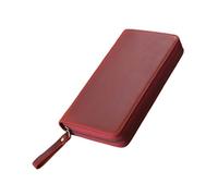 uikios Copertine in pelle con cerniera per notebook tascabili da 18 x 8,9 cm, per quaderni, quaderni, quaderni, riviste, custodia protettiva per viaggi