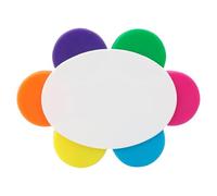 uikios Evidenziatori artistici adatti ai bambini Design floreale unico Marcatori di lunga durata per progetti di compiti a casa Inchiostri Carino pennarello a forma di fiore