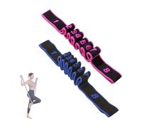 uikios Fascia di resistenza ergonomica a 8 sezioni per danza e stretching, con numero, facile da usare, fascia di resistenza per esercizi di fitness