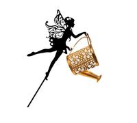 uikios Multi colore LED ad energia solare annaffiatoio luce per cortile percorso decorazione robusta resina costruire 480g peso impermeabile all'aperto luci solari