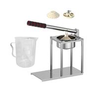 uikios Premium Manuale Frutta Press Con 500ml Misurino E Piatto Colino Multiuso Frutta Spremiagrumi con Filtro
