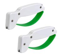 UILYNIU 2 Pezzi Affilacoltelli Affilacoltelli Professionale Affilacoltelli per Forbici Affilacoltelli Manuale Affilacoltelli Tascabili Affila Coltelli da Cucina per Coltelli Dritti Forbici