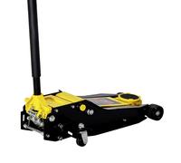 VEVOR Cric da Pavimento a Basso Profilo, Capacità 4 T, in Acciaio con Pompa a Sollevamento Rapido a Doppio Pistone, Sollevatore Idraulico per Carrelli Elevatori per SUV, Intervallo 100 a 545 mm