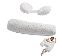 Uimoso Cuscino per Gravidanza e Maternità a Forma di H con Fodera Lavabile