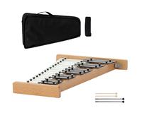 Uimoso Glockenspiel Xilofono 27 Note Strumento Musicale con Tasti in Metallo