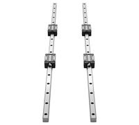 Uimoso Kit guida lineare HGR20 2 pezzi 1000 mm con 4 blocchi di scorrimento