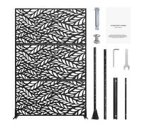 Uimoso Pannelli per Privacy 120x50,8x183 cm 3 Pannelli da Esterno per Balcone