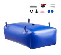 Uimoso Sacca d'Acqua Pieghevole da 540 Litri per Uso Esterno in PVC