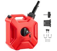 Uimoso Tanica portatile da 5 litri per carburante, colore rosso
