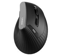 Uineer Mouse verticale wireless, mouse bluetooth (2,4 G+BT4.0/BT5.0),con Indicatore di Batteria, Ergonomico per il Comodo e la Riduzione dello Stress al Polso, Ideale per l'uso a Casa,Ufficio