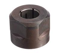 Uinfhyknd 1 dado per fresa sommergibile in metallo nero, 12,7 mm, diametro foro centrale 22,5 x 27 mm