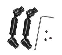 Uinfhyknd 2 pezzi di asse di trasmissione in metallo anteriore e posteriore per D12 C14 C24 B16 B36 B24 MN D90 MN99S RC Auto Ricambi