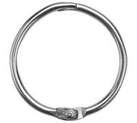 Uinfhyknd 25 Pezzi di Metallo 1.2Pollice Loose Leaf Anelli Binder per Scrapbooking Libro