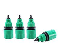 Uinfhyknd Adattatore per tubo da giardino Adattatore unidirezionale per connettore per 4 confezioni