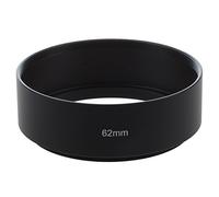 Uinfhyknd Cappuccio per lente in metallo con montaggio a vite 62mm per fotocamera digitale video