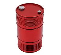 Uinfhyknd Contenitore per serbatoio del carburante Barile di olio metallico per 1/10 D90 SCX10 Rock Crawler RC Accessori per la decorazione 'automobile