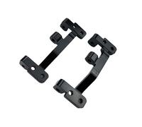 Uinfhyknd di Base di Barra di Trazione in Metallo 1 Coppia per C24 C14 C14K C24K 1/16 Parti di Aggiornamento RC Auto Nero