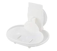 Uinfhyknd Doppio portasapone aspirazione portasapone tazza per doccia bagno ()