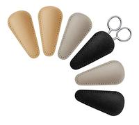 Uinfhyknd Forbice Copertura a Forbice di Sicurezza Portatile a Forbici da Cucitura (Albicocca Nero, Grigio e) 6 Pezzi