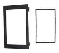 Uinfhyknd Mascherina per autoradio 2 DIN, con pannello per cruscotto, kit multimediale per Saab 9 - 3 2007 - 2011