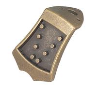 Uinfhyknd Metallo Triangolo Mandolina Parti Cordiera per 8 Corde Arcuato Alta Sostituzione Mandolina