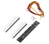 Uinfhyknd Mini Dual 12 Indicator Level VU Meter Scheda Amplificatore Stereo Scheda velocità Luce Regolabile