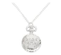 Uinfhyknd Orologio da Tasca al Quarzo Numeri Arabi Collana Vintage