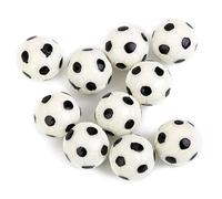Uinfhyknd Palloni da calcio fai da te in miniatura per bonsai fai da te, 10 pezzi