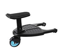 Uinfhyknd Passeggino per carrello Ruote per bambini Tavola di Ruote Passeggino Staffa per Passeggino Piastra Rimovibile Blu