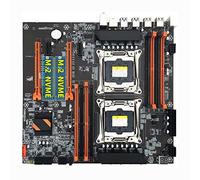 Uinfhyknd Scheda X99 LGA 2011-3 Supporto Dual CPU DDR4 Supporto 8X32G Memoria per LGA 2011-3 Xeon E5 Series
