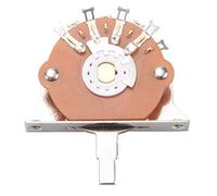 Uinfhyknd Selettore Interruttore Leva A 5 Vie Nero Per Sostituzione Parti di Chitarra Elettrica