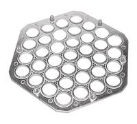 Uinfhyknd Stampo per Ravioli - Manuale - Alluminio - Argento