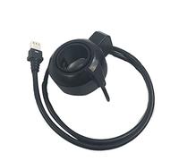 Uinfhyknd TSDZ2 - Manopola per bicicletta elettrica, acceleratore a pollice per motore Tongsheng VLCD5, display 3 pin, kit interruttore di velocità