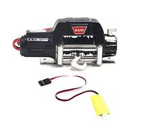 Uinfhyknd Verricello Automatico nel Metallo di Controllo 3CH per 1/10 RC Crawler Car Axial SCX10 TRX4 Parti di Aggiornamento Accessori, 2