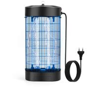 UIOK Lampada Antizanzare, Zanzariera Elettrica 18W Lampada Zanzare con UV LED, Zanzare Elettrico Silenziosa Interni Lampada Antizanzare Elettrica per Giardino Cucina Mosche e Altri Insetti Volanti