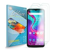 UIOK Protettore di Schermo Compatibile per Doogee X96 9H Durezza Anti Graffio Bolla Libera Caso Amichevole Ultra-Sottile Chiaro HD Vetro Pellicola Protettiva Compatibile per Doogee X96