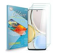 UIOK Protettore di Schermo Compatibile per Honor Magic4 Lite 9H Durezza Anti Graffio Bolla Libera Caso Amichevole Ultra-Sottile Chiaro HD Vetro Pellicola Protettiva Compatibile per Honor Magic4 Lite