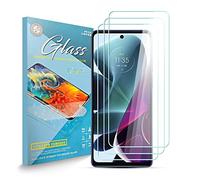 UIOK Protettore di Schermo Compatibile per Motorola Moto G200 5G 9H Durezza Anti Graffio Bolla Libera Caso Amichevole Chiaro HD Vetro Pellicola Protettiva Compatibile per Motorola Moto G200 5G