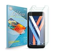 UIOK Protettore di Schermo Compatibile per Wiko Y52 9H Durezza Anti Graffio Bolla Libera Caso Amichevole Chiaro HD Vetro Pellicola Protettiva Compatibile per Wiko Y52