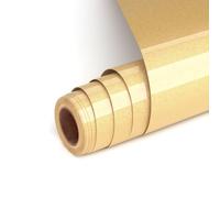 UIOK Vinile Termoadesivo per Tessuti,Marrone Glitter HTV Termovinile per Tessuti 30,5 x 182 cm Vinile Termoadesivo Pellicola per Plotter con Glitter Heat Transfer Vinyl per Cricut Fai da Te Magliette