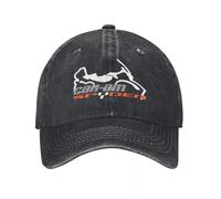 UIOPPIOS Can Am Team Cappellini da Baseball Classico Distressed Lavato Logo Sun cap Uomo Donna Outdoor Tutte Le Stagioni Regalo da Viaggio Cappelli cap