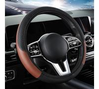 UioQrintan Coprivolante per Ferrari Roma (2020 2021 2022 2023 2024), Coprivolante per Auto, Accessori per Auto Traspiranti e Confortevoli, caffè Nero