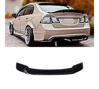 UioQrintan Spoiler Posteriore Adatto per Honda Accord 2023-2024 Spoiler Posteriore per Bagagliaio Diffusore R Style Duckbill Highkick ABS Nero Lucido