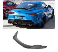 UioQrintan Spoiler Posteriore Adatto per Toyota Supra MK5 A90 A91 2020-2024, diffusore Spoiler Posteriore per Bagagliaio, Tipo V, ABS Nero Opaco