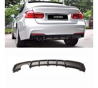 UioQrintan Spoiler Posteriore, Diffusore Posteriore Adatto per BMW Serie 3 F30 F31 M Sport 2012-2019, ABS Nero Opaco
