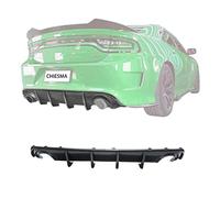 UioQrintan Spoiler Posteriore, Diffusore Posteriore Adatto per Dodge Charger RT R/T GT SXT SE 2015-2021, Spoiler Anteriore in Fibra di Carbonio ABS