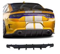 UioQrintan Spoiler Posteriore, Diffusore Posteriore Adatto per Dodge Charger RT SXT 2015-2022 ABS Nero Opaco